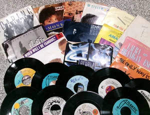 Lot 32 Pop/Synth Pop/Rock/Soul/Funk/R&B  45RPM  PROMO Records - Picture 1 of 24