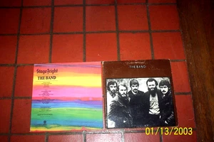 THE BAND ( 2 ) LP lot: SELF TITLED brown album / STAGE FRIGHT vg++ - Picture 1 of 1