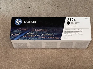 HP 312A (CF380A) Black Toner Cartridge BRAND NEW IN BOX - Afbeelding 1 van 1