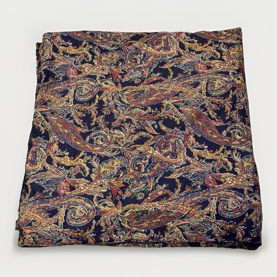 Lauren Ralph Lauren Comforter Full/ Queen Blue Multicolor Paisley  - Image 1 of 4
