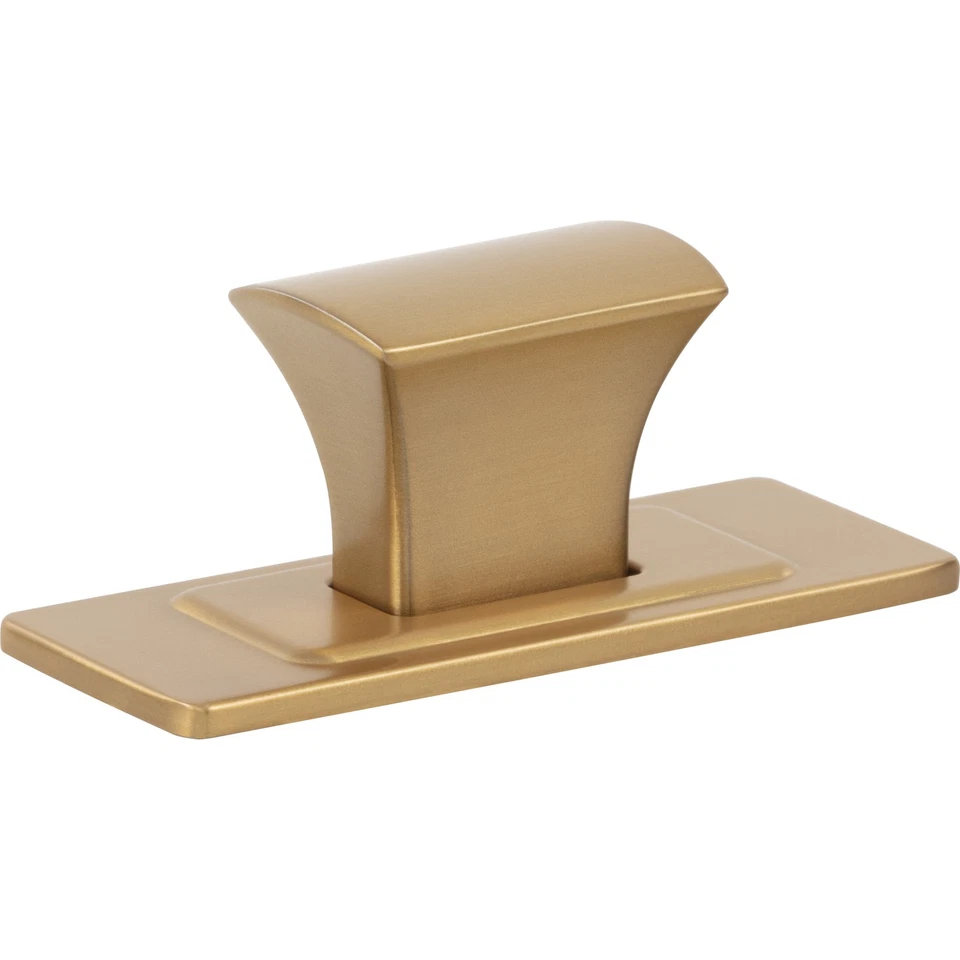 Atlas A6001-WB lucioperca 1 1/4" longitud perilla rectangular latón cálido Foto 1 de 1