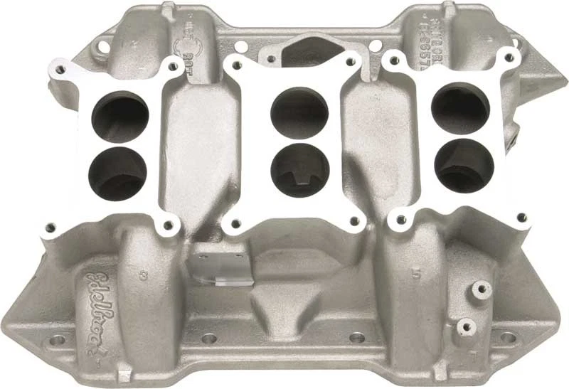 Colector de admisión Mopar 413 / 426 / 440 Edelbrock Ch-6B paquete de seis con natural Foto 1 de 1