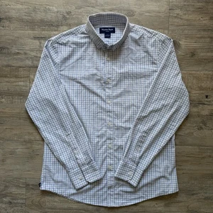 Mizzen + Main Hemd Herren Large Leeward Trim ohne Biesen Kleid Freizeit Knopfleiste - Bild 1 von 8