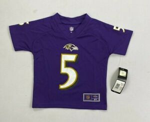  NFL Toddler Flacco Performance Tee Jersey Shirt 2T NEW BJ