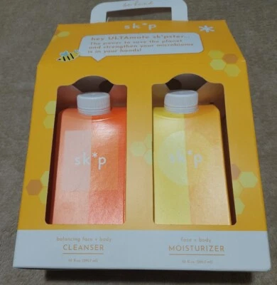 Ulta Beauty Sk*p Juego de limpiador e hidratante facial y corporal totalmente natural, 10 oz Ea. Foto 1 de 4