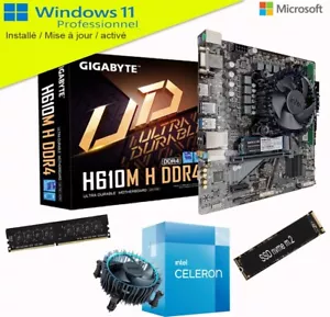 Kit Upgrade PC - CM Gigabyte + Intel G6900 + 8 GB + SSD 480 + W11 pro installé - Bild 1 von 3