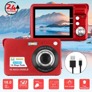 2.7" HD Camcorder Digital Video Camera TFT LCD 18MP 8X Zoom AV DV Night Vision - Picture 1 of 6