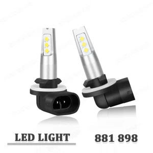 For HYUNDAI Elantra 2007-2015 White Lamp Super Bright 2x 881 LED Fog Light Bulbs - Picture 1 of 14
