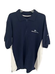 BMW F1 Williams Team Polo Shirt 1/4 Zip Collared Y2K Vintage Extra large (XL)
