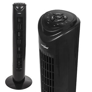 Ventilateur colonne avec télécommande 3 modes 3 vitesses oscillation Greenblue