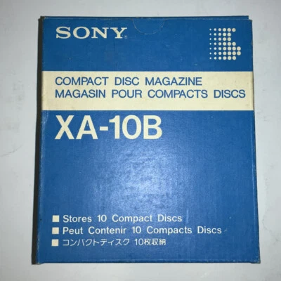 SONY XA-10B Compact 10 Disc Magazine Changer Cartridge - Image 1 of 4