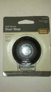 Wall Mount Door Stop Heavy Duty Classic Bronze 431-8204 - Picture 1 of 4