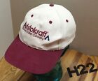ARISTOCRAFT KITCHEN & BATH CABINETRY HAT WHITE/RED SNAPBACK EMBROIDERED VGC H22