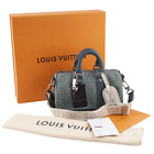 LOUIS VUITTON M22762 Keepall 25 Bandouliere Washed Denim Luxus Tasche 2024
