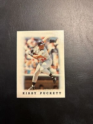 Cb9 Kirby, Puckett Minnesota, Twins #23, Mini Leaders, 1988 Topps - Image 1 of 2