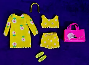 Vintage MOD Skipper Barbie BEACHY-PEACHY #1938 EXC/COMP Tote Repl Headband BIN! - Picture 1 of 9