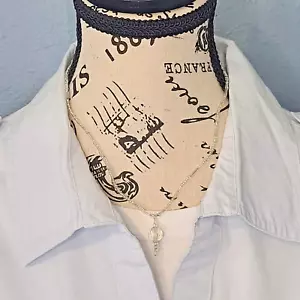 Schimmernde klare & silberne Samen Perlenkette, 16 Zoll - Bild 1 von 7