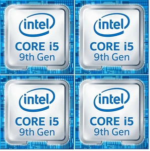 Intel Core i5 9th Gen Logo Sticker - Genuine Processor Badge Laptop/PC QTY 1 - Afbeelding 1 van 4