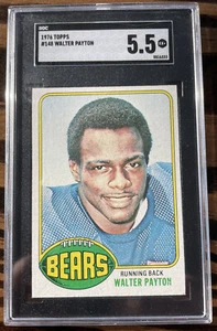1976 Topps WALTER PAYTON Rookie RC #148 SGC 5.5 EX+ Chicago Bears - Picture 1 of 2