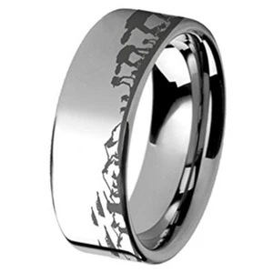 Anillo de acero inoxidable Tatooine (Palacio Jabbas) ciencia ficción tema Star Wars 316L - Imagen 1 de 3