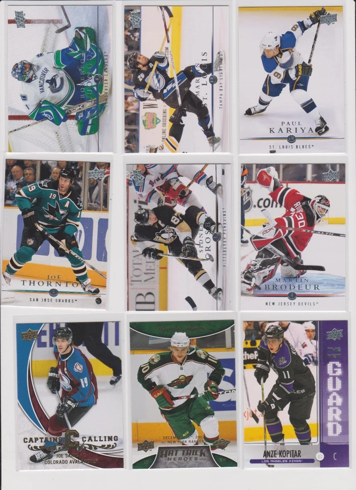 2008-09 Upper Deck Series 2 Hockey U-pick NM you pick base stars Hall of Fame - Image 1 of 1