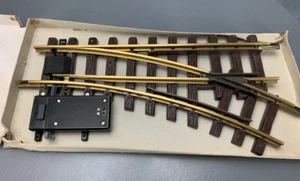 G  LGB Lehmann-Gross-Bahn 1205  Electric RH Turnout - R1 30 Degrees G0739 LZ - Picture 1 of 7