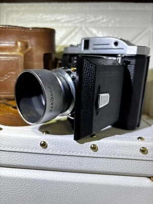 🚀🎁《Near MINT in CASE》Konishiroku Konica Pearl II Rangefinder Film Camera JAPAN - Image 1 of 4
