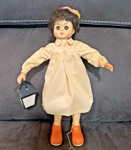 Vintage Brinns 1988 Doll Brown Eyes and Brown Hair Collectible Edition Girl Doll - Picture 1 of 5