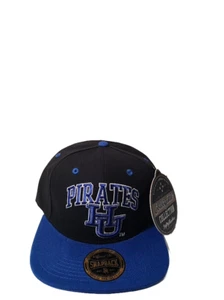 Casquette snapback football universitaire Hampton BLK équipe pirates football collège chapeau - Photo 1/10
