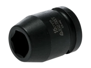 Teng 15mm Impact Socket Hexagon 6 Point 1/2in Drive TEN920515N - Picture 1 of 2