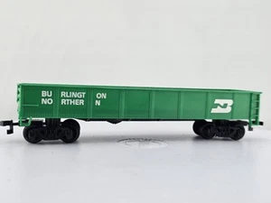 Bachmann HO Scale Burlington Northern Gondola Car Green Model Train Railroad  - Picture 1 of 10
