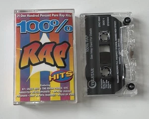 100% Rap Hits UK 21-Track Cassette Tape 1994 STAC2694 - Picture 1 of 11