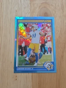 2024 Score CAMERON DICKER Blue Stars /399 #167 Chargers SP - Picture 1 of 10