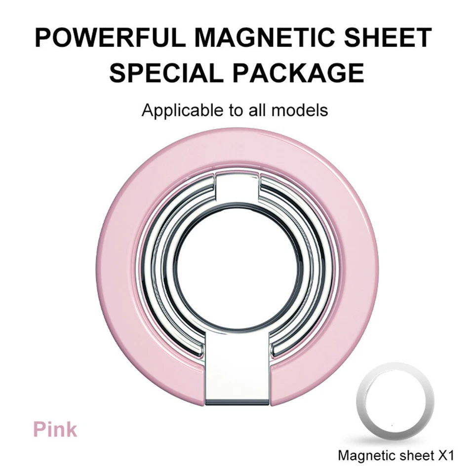 Soporte magnético para anillo de teléfono iPhone MagSafe soporte para anillo o anillo de palo todo Devece Foto 1 de 4