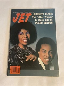 1981 January 8 JET Magazine, Roberta Flack ‘Other Woman’ Peabo Bryson (MH32) - Picture 1 of 3
