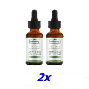 2x Plantnery Tea Tree Intense Serum reduce acne control oil Reveal bright skin - Picture 1 of 13
