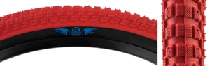 SE Racing Cub 26" X 2.0" BMX bicycle skinwall tire RED/BLACK SIDEWALL - Picture 1 of 1