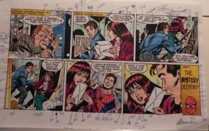MARVEL COMICS ALEX SAVIUK JOE SINNOT SPIDER-MAN DOMINGO CÓMIC STAN LEE - Imagen 1 de 2