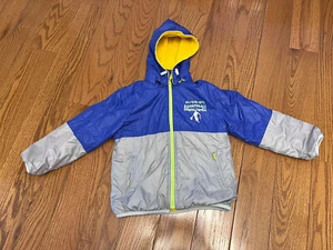 Boys Blue/ gray Lightweight  Jacket Size 4/5 - Picture 1 of 4