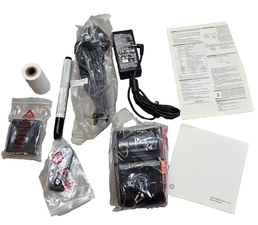 Nueva impresora móvil Bixolon SPP-R200III impresora térmica directa, Wifi/BT con batería Foto 1 de 4