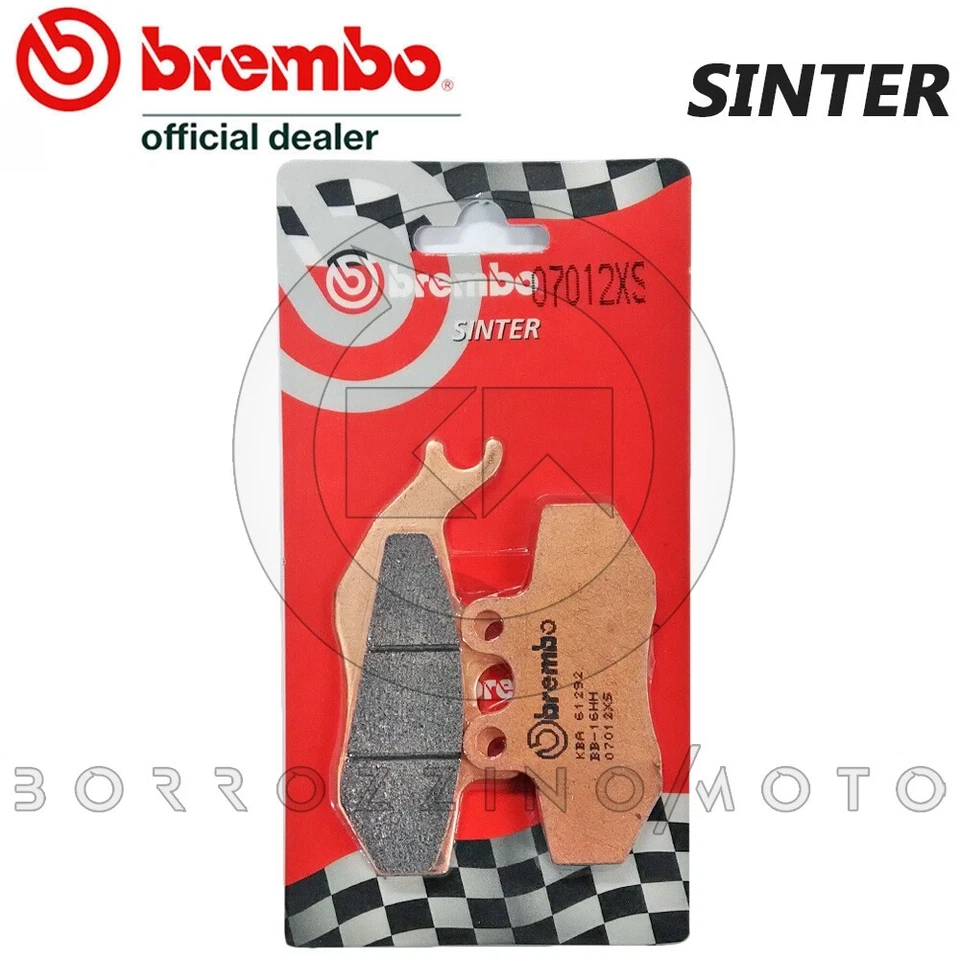 PASTIGLIE FRENO ANTERIORI BREMBO SINTERIZZATE XS HM CRE SIX COMPETITION 50 2007 Foto 1 de 3