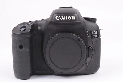 Canon EOS 7D 18.0 MP DSLR Camera SC:47,000 Black Body #Z-10789 - Image 1 of 4