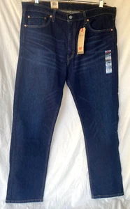 NUEVO..LEVIS 505..AZUL OSCURO..DENIM..JEANS HOMBRE TALLA 38X32 NUEVO CON ETIQUETAS - Imagen 1 de 5