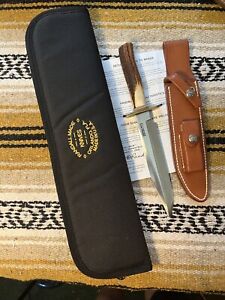 Randall Made Stag Model #1-7 Fightning Bowie Knife W/Case/ Sheath/paperwork