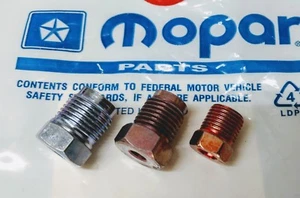 NOS Mopar Master Cylinder Fitting Kit Plymouth Dodge Chrysler Charger Dart Cuda - Picture 1 of 2