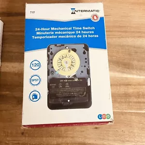 Intermatic Serie T101 40 Amp 120 Voltios 24 Horas SPST Interruptor de Tiempo, Caja Abierta - Imagen 1 de 2