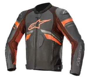 ALPINESTARS GP PLUS R V3 RIDEKNIT MENS LEATHER SPORTS MOTORCYCLE JACKET RED - Picture 1 of 4