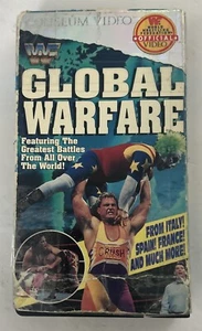 Video Coliseo WWF Global Warfare (VHS, 1993) Usado Envío RÁPIDO - Imagen 1 de 6