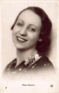 Romania - Miss Romania - REAL PHOTO - Picture 1 of 2