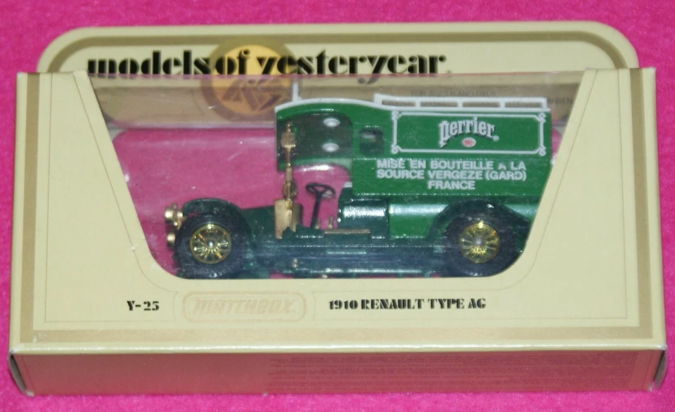 Models of Yesteryear Y-25 1910 Renault Type AG Perrier Lesney Box - Image 1 of 1